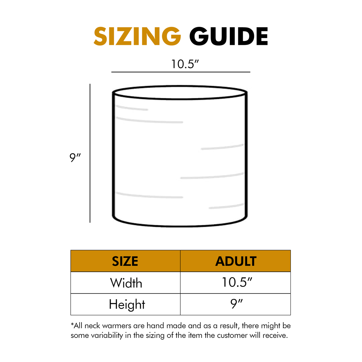 Sizing guide