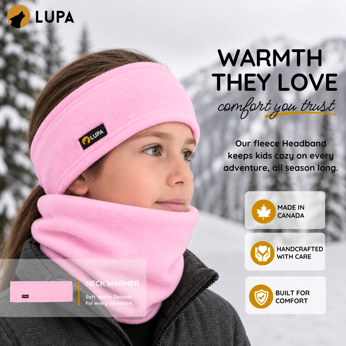 Kids Fleece Neck Warmer