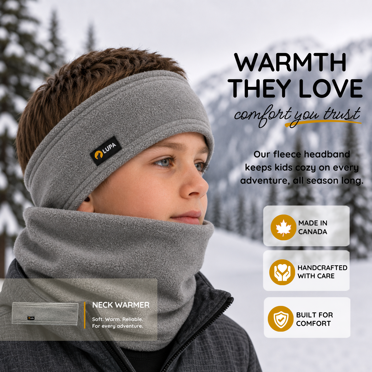 Kids Fleece Neck Warmer